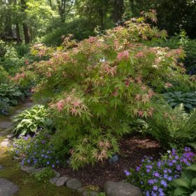 Acer palmatum "Asahi Zuru"- Japán juhar