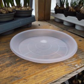 Átlátszó Orchidea cserép alátét (19cm)