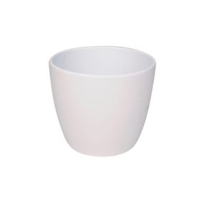 Base kerámia kaspó - fehér (13cm)