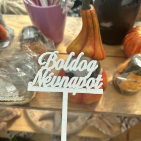 Boldog Névnapot - Fehér