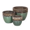 Calloway Classic kerámia növénytartó szett - türkiz