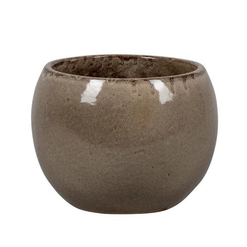 Singa Globe kerámia növénytartó - macchiato