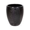 Nantes Monica kerámia növénytartó szett - fekete 