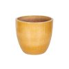 Corset Classic kerámia növénytartó - aranysárga