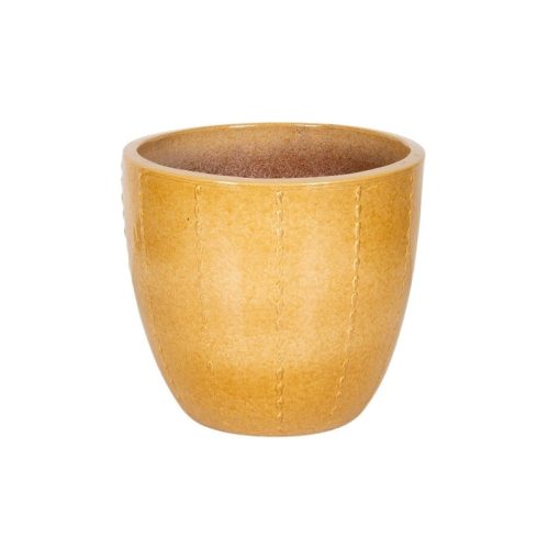 Corset Classic kerámia növénytartó - aranysárga