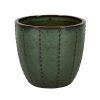 Corset Classic kerámia növénytartó - cédruszöld
