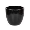 Corset Classic kerámia növénytartó - fekete