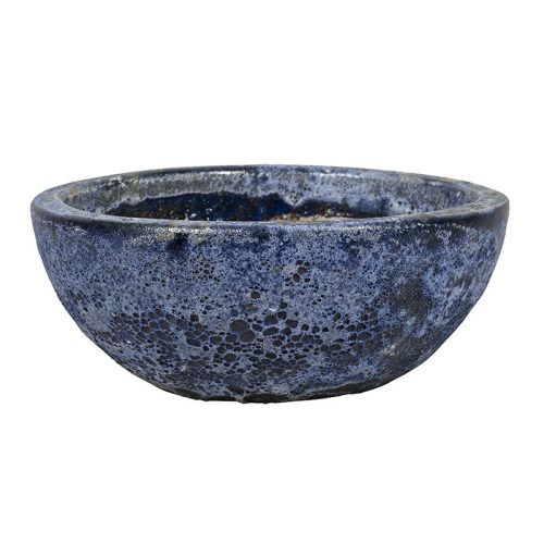 Brisbane Greta kerámia ültetőtál szett savmaratott - kék