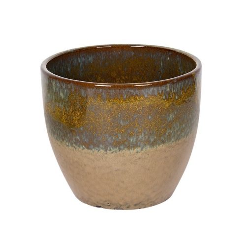 Emerson Classic kerámia növénytartó - zöldesbarna