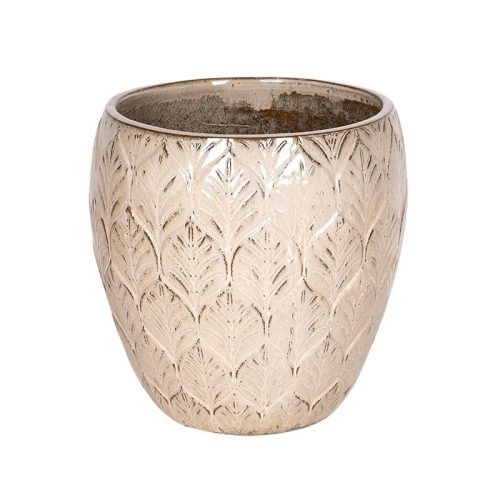 Forrest Monica kerámia növénytartó - vajszín 