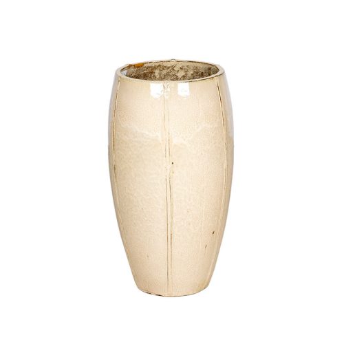 Alden Vase Giant kerámia növénytartó -  vajszín
