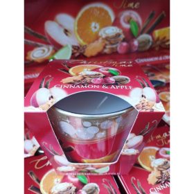 Fahéjas alma gyertya