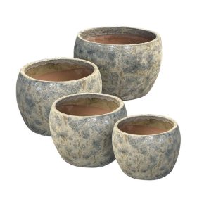   Zora Classic kerámia növénytartó - savmaratott homokszín