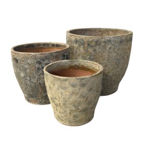   Saylor Flare kerámia növénytartó savmaratott - homokszín