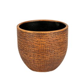 Kerámia kaspó - Arosa barna (20x18cm)