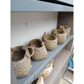 Szögletes kerámia Kosár (kaspó)