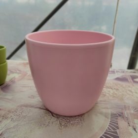 Base kerámia kaspó - rózsaszín (16cm)