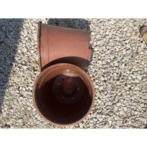 Használt-terrakotta-műanyagcserép-27cm
