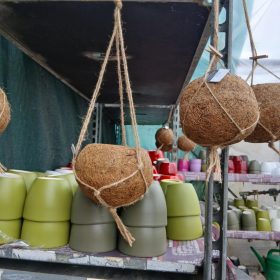 Kókuszrost függőkaspó