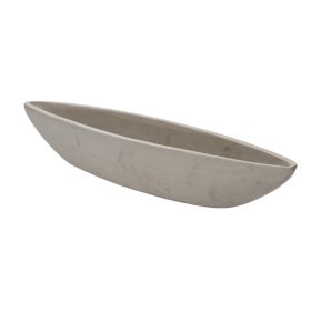 Kőtál - Nevada kő csónak szürke (58x13x11cm)