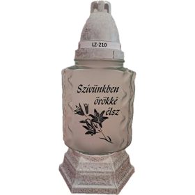 LZ 210 kegyeleti mécses