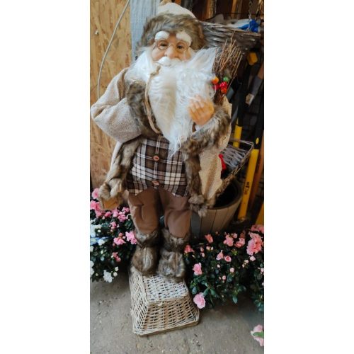 Mikulás figura bész