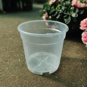 Műanyag orchidea cserép