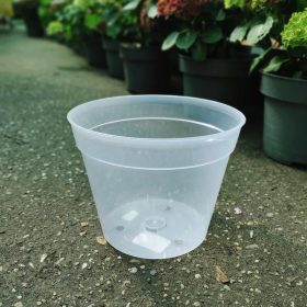 Műanyag orchidea cserép