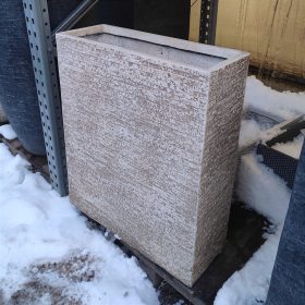   Ontario High kompozit növénytartó - homokszín (71x60x23cm)