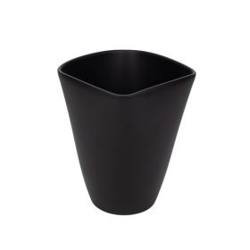   Orchidea kaspó - Szögletes Quatro kerámia kaspó antracit / sötét szürke (14cm)