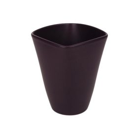   Orchidea kaspó - Szögletes Quatro kerámia kaspó padlizsán / lila (12cm)