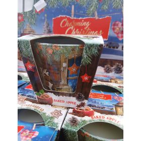 Sült almás  gyertya