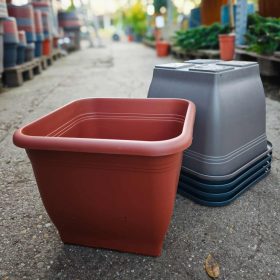 Szögletes cserép terrakotta (28cm)