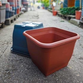 Szögletes cserép terrakotta (33cm)