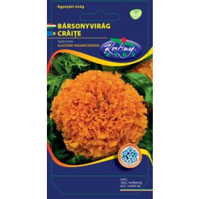   Vetőmag - Egynyári Bársonyvirág narancssárga, alacsony - Tagetes erecta (1g)