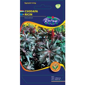   Vetőmag - Egynyári Csodafa fáklya piros termésű - Ricinus communis (3g)
