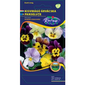   Vetőmag - Évelő kisvirágú árvácska "bambini" színkeverék - Viola wittrockiana (0,25g)