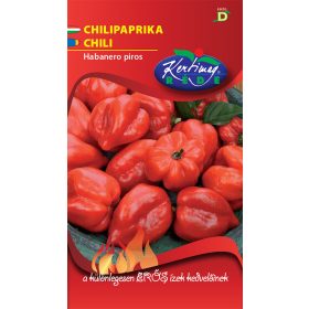   Vetőmag - Chilipaprika 'Habanero piros' (20szem/csomag)