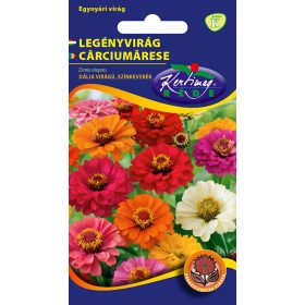   Vetőmag - Egynyári Legényvirág színkeverék - Zinnia elegans (2g)