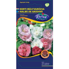   Vetőmag - Mályvarózsa színkeverék - Alcea Rosea Annua (1g)