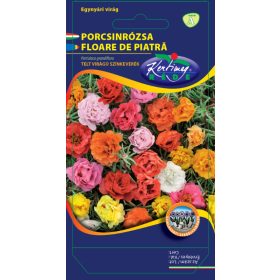   Vetőmag - Egynyári Porcsinrózsa teltvirágú színkeverék - Portulaca grandiflora (0,5g)