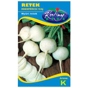 Vetőmag - Nyári Retek "Mikepércsi vaj" (3g)