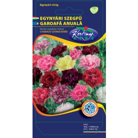   Vetőmag - Egynyári szegfű színkeverék - Dianthus caryophyllus 'Chabaud' (0,25g)