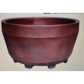 Vaso jumbo Bronzo - Cserép