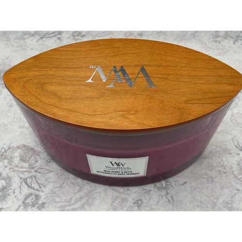 Woodwick Hajó - Wildberry beets -  Illatgyertya  455g