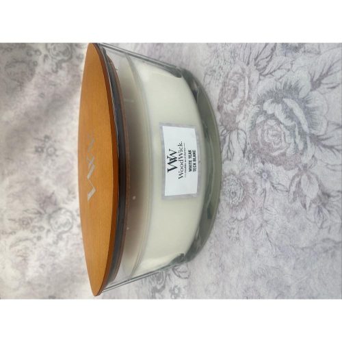 Woodwick Hajó Illatgyertya White Teak 455g
