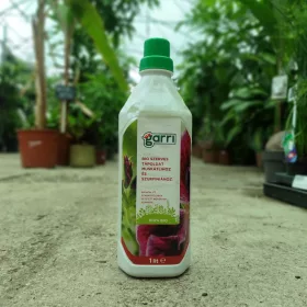   Garri Bio szerves tápoldat muskátlihoz és szurfinához – 1 liter