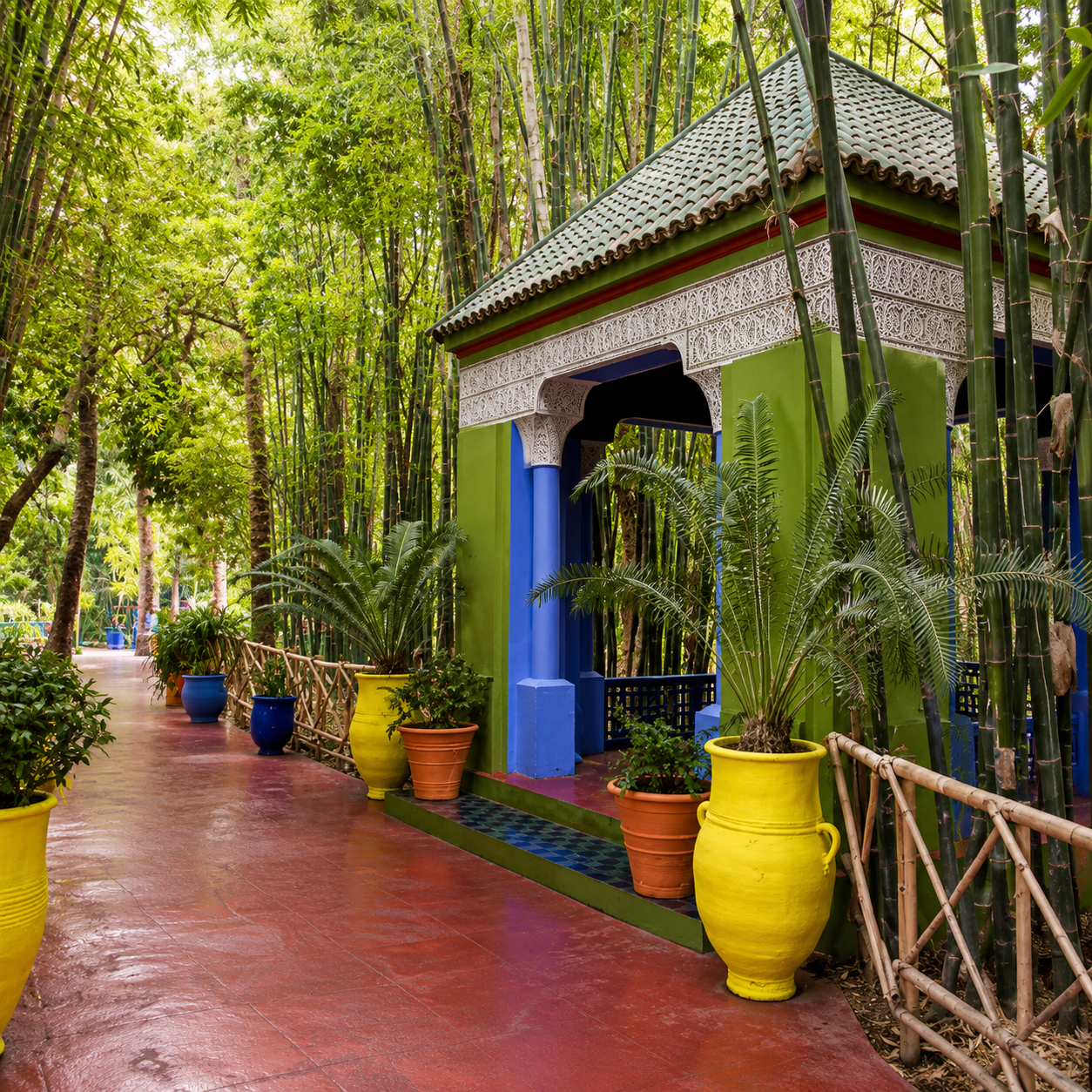 Jardin Majorelle: a kobaltkék kert Marrakesben